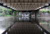 9: IMAGINE graffiti made by Bill Drummond underneath Prince's Bridge in Salford, England - 2 October 2010. Photograph: Tracey Moberly