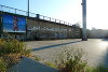 IMAGINE graffiti in Arabic made by Bill Drummond in Beirut, Lebanon 12 May 2011.
