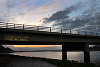 IMAGINE Graffiti: On a Bridge over the River Wyre, Blackpool, England: 18 November 2014. Photograph: Tracey Moberly