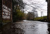 IMAGINE Graffiti: Under bridge over the River Dall, Cushendall, Ireland: 20 November 2014. Photograph: Tracey Moberly